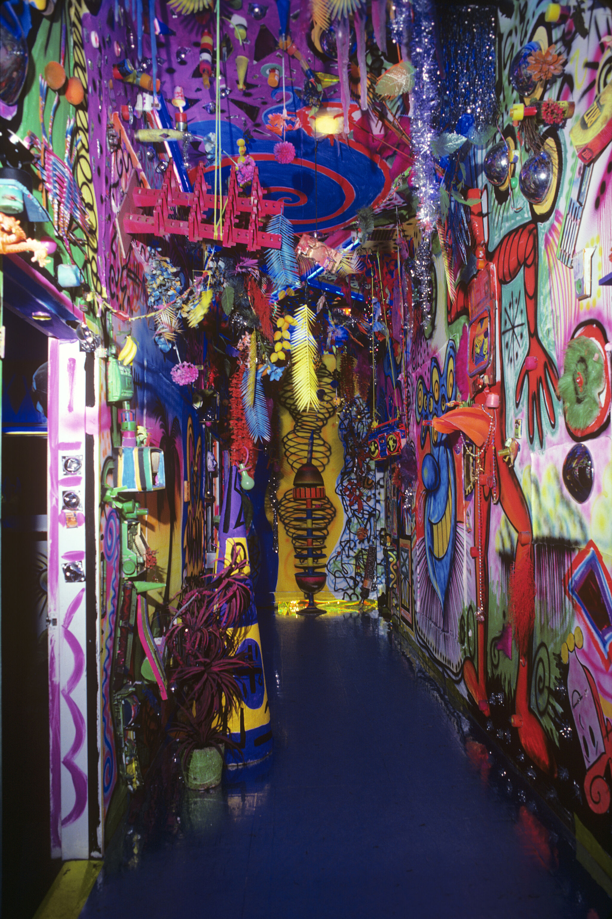 Artwork installed in a gallery.