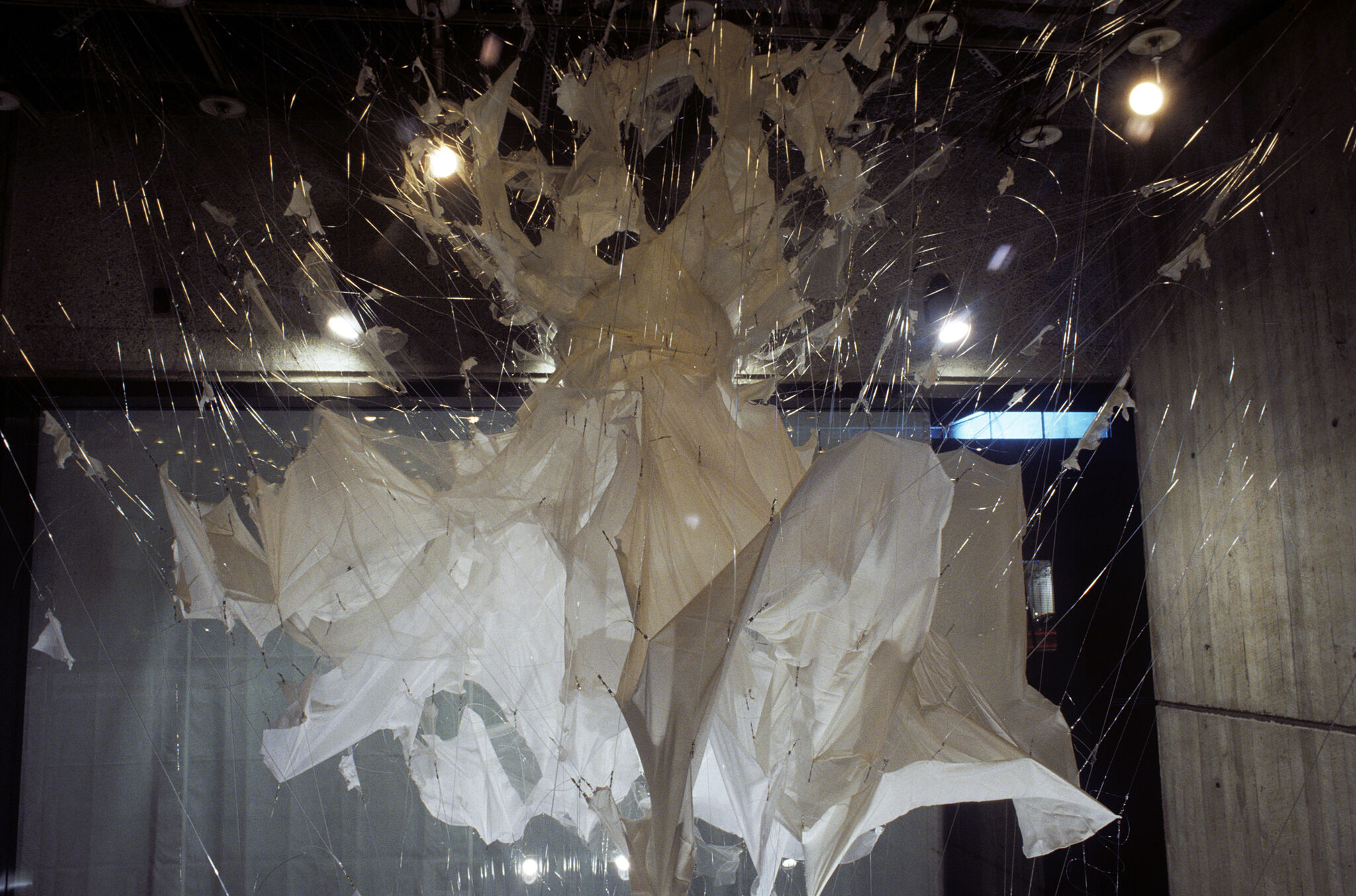 Work of art installed in a gallery.