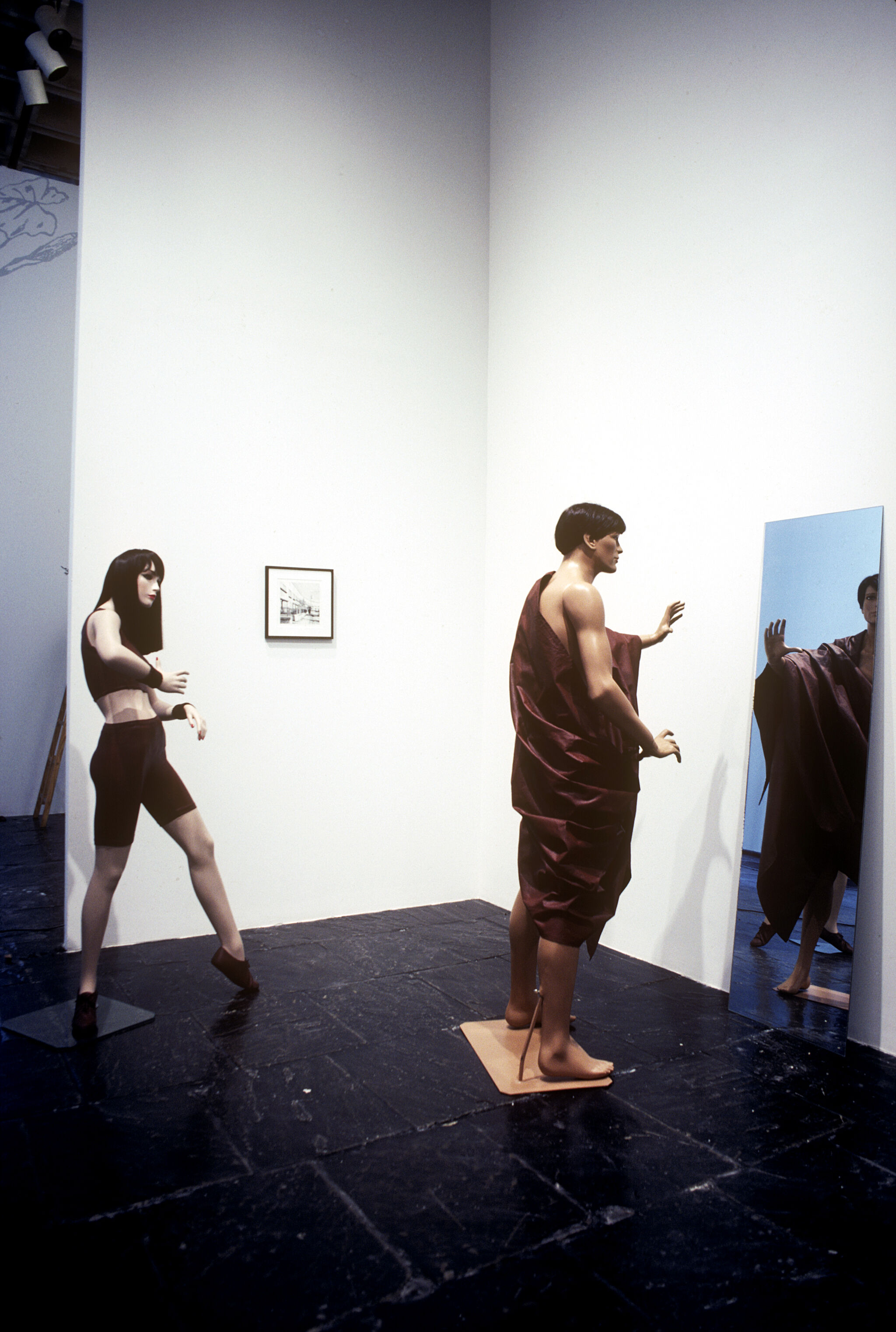 Artwork installed in a gallery.