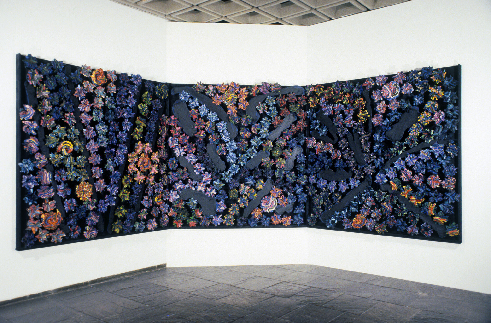 Work of art installed in a gallery.